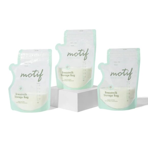 Motif Medical / Lot of x4 - 100 Count 6oz Milk Storage Bags - Picture 4 of 8